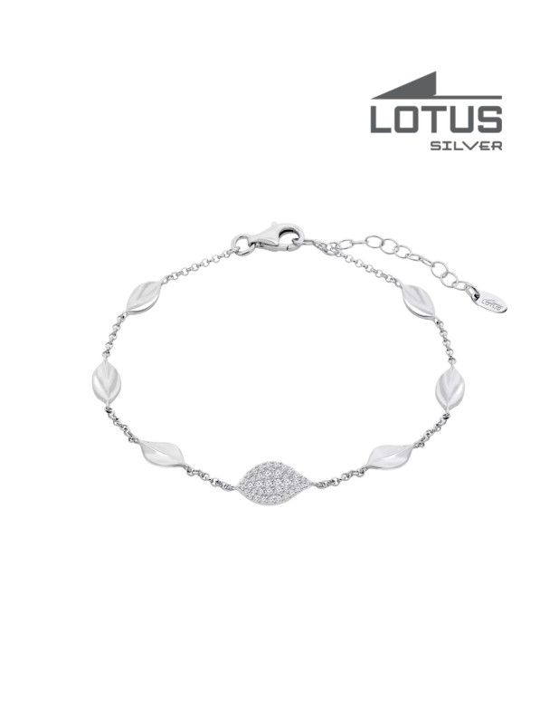 LOTUS SILVER BRACELET